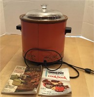 ORANGE CROCK POT