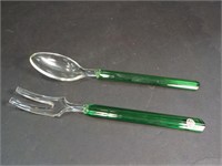 Vintage Glass Serving Items