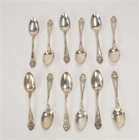12 Wallace Sir Christopher Sterling Teaspoons