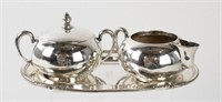 3 Pcs. Mexican Sterling Silver Tableware