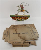 Tin Marx Lone Ranger Range Rider Wind-Up Toy