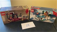 Lego Charles Dickens And Ice Skating Rink 40410/