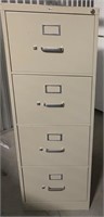 TALL OFFICE IMAGE TAUPE METAL FILING CABINET