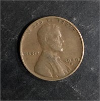 1940-S LINCOLN HEAD WHEAT BACK PENNY