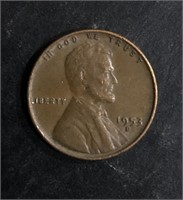 1953-D LINCOLN HEAD WHEAT BACK PENNY