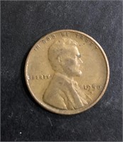 1950-S LINCOLN HEAD WHEAT BACK PENNY