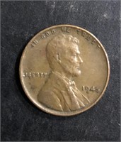 1945 LINCOLN HEAD WHEAT BACK PENNY