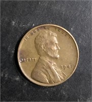 1941 LINCOLN HEAD WHEAT BACK PENNY