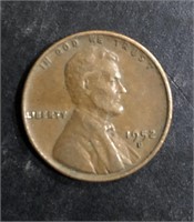 1952-D LINCOLN HEAD WHEAT BACK PENNY