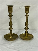 Brass candlesticks vintage