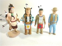 HAND CARVED FIGURINES