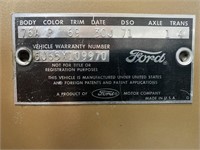 1965 Ford Galaxie 500 RHD
