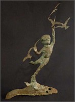 Artisan Bronze Figural Sculpture
