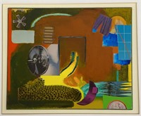 Doris Vlasik Hails Abstract Mixed Media Painting