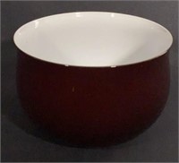 Holmegaard Incased Art Glass Bowl