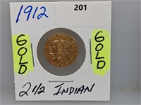Coins & Jewelry Auction Tuesday 4/5 6 pm CST