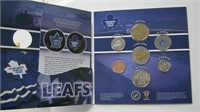 Toronto Maple Leafs 7 Coin Set 2006/2007
