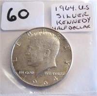 1964 U.S. Kennedy Half Dollar