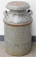 * Modern Dairy La Crosse, WI, Milk Can with