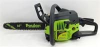 ** 14" Poulan Model P3314 Gas Chain Saw - Works