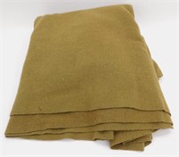 * Vintage Military Blanket - Approximately