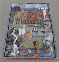 * Wisconsin America's Dairyland Blanket -