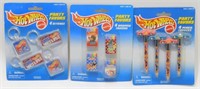 3 Hot Wheels Party Favors - Pencil Toppers,