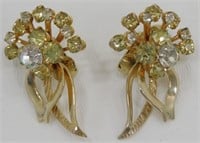 Sarah Coventry Vintage Clip Earrings