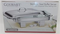 * Stainless Steel Buffet Server - NIB