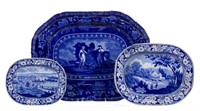 Outstanding American Historical Staffordshire transferware from Part III of the Routson Collection