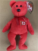 VINTAGE TY BEANIE BABY  2001 PIERRE RED BEAR
