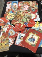 Assortment Vintage Valentine’s Day Cards.