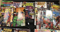 Assortment Of Dead - Pool Marvel Comic Books.