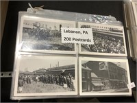 200 Early Lebanon, PA Postcards.