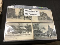 152 Early Philadelphia, PA Postcards.