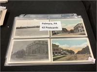 42 Vintage Palmyra, PA Postcards.