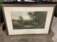 The Royal Cortège In Windsor Park Print.