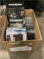 Box DVD’s & VHS Tapes.