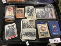 Vintage World War II, JFK, Combat Trading Cards.