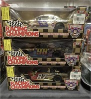 6 NOS Racing Champions Die-Cast Stock Cars.