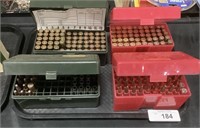 Ammunition 3 Full Cases & 1 Partial Case.