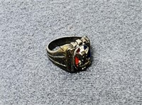 Vintage EAGLE Boy Scout Ring, Size 8