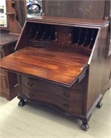 Antique Secretary Desk with 4 Drawers, Very Nice!