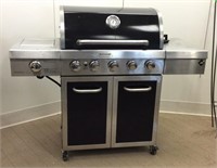 Large Rankam Group Stainless Gas Grill