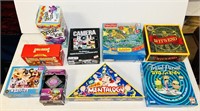 9 Various types of Games, 1 is a puzzle