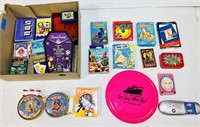 Card Games, Travel size Games, Frisbee, etc