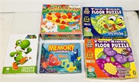 3 Puzzles, plus Nemo Memory Game and Pizza Pile Up
