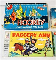 4 Vintage Boardgames, All are in great shape