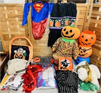 Halloween Costumes, Bags, Buckets, and more