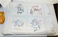 2 Handmade Quilts, Electric Blanket, Vintage Heat